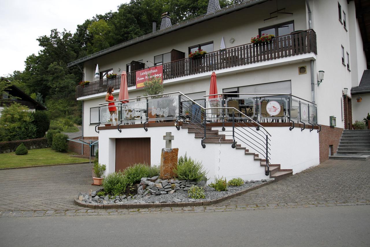 Landgasthaus Zum Kreuzberg Schonbach  エクステリア 写真